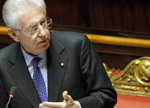 Senato - Voto di fiducia Governo Monti